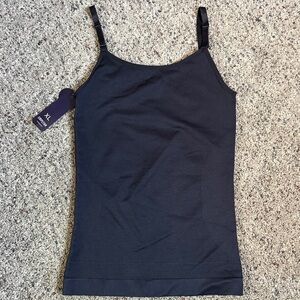 Empetua Black Scoop Neck Cami Shapewear NWT